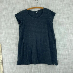 J JIll sleeveless thick cotton Top Womens MP gray 1705